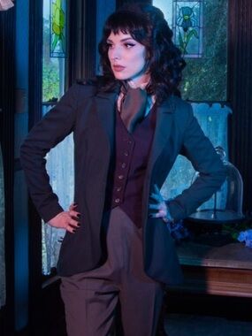 LFEN Corpse Bride Victor peplum blazer